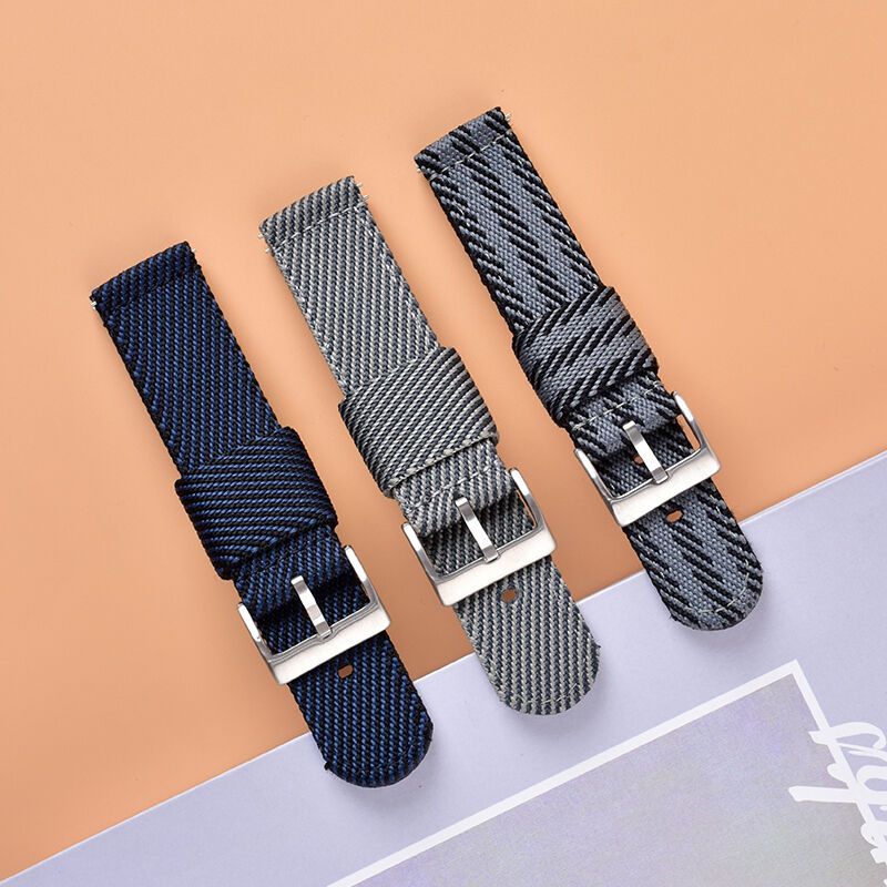 The Kinetic Weave·Double-Woven Quick-Release Nylon Strap