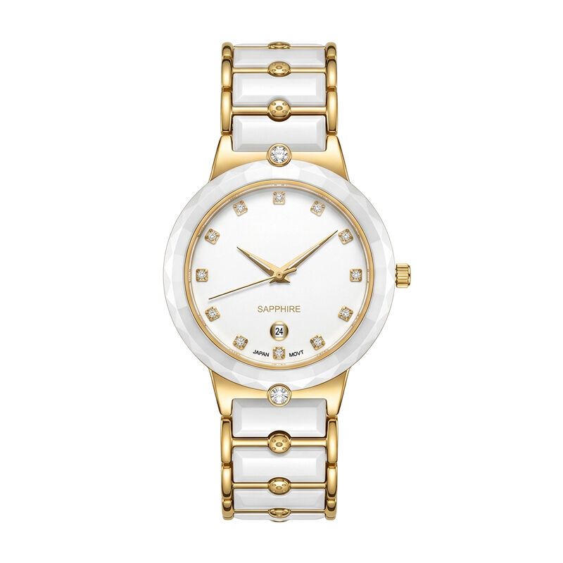Aethelgard Ceramic Quartz Couple Watches