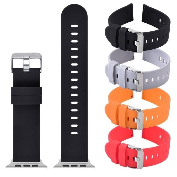 SHX-098 Buckle Elastic Silicone Watch Strap · Suitable For Huawei And Apple Watches