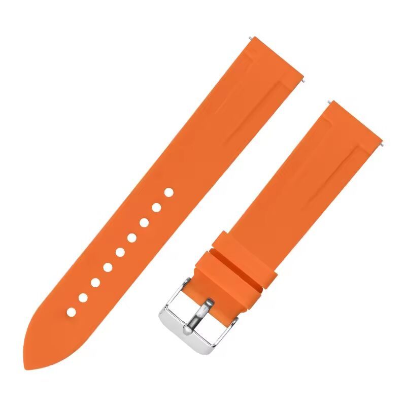 Soft Food-Grade Silicone Sport Watch Band With Quick Release