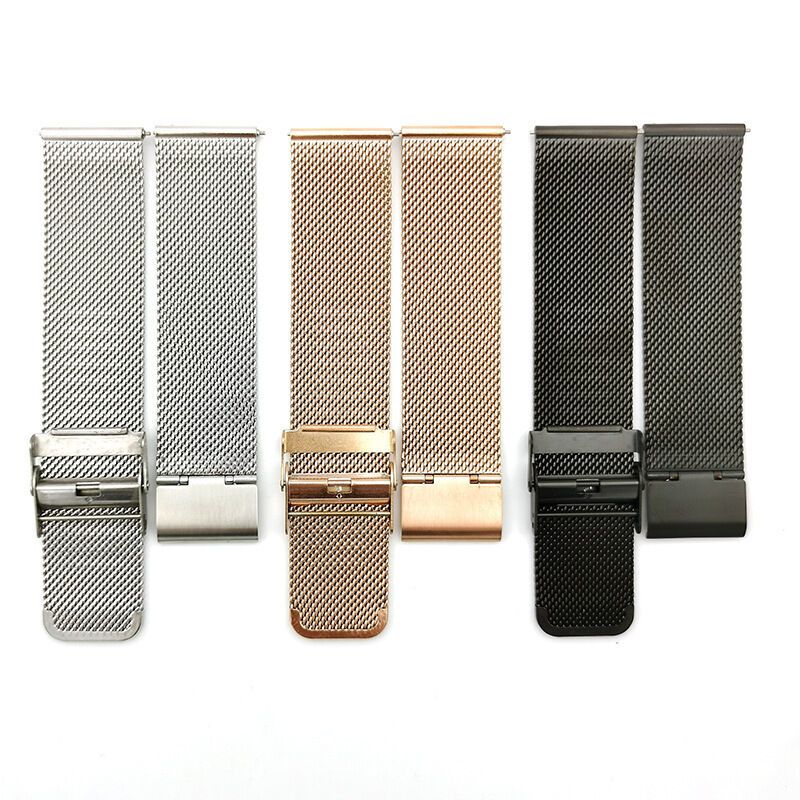 High-Articulation 5-Row Steel Bracelet - 20mm/22mm