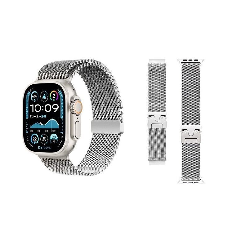 Soft, Skin-friendly Stainless Steel Watch Band