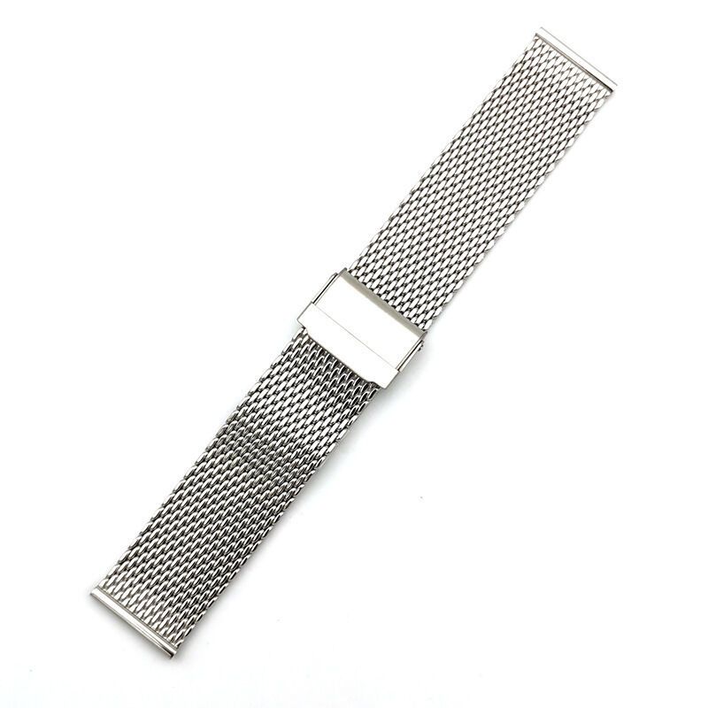 Stainless Steel Smartwatch Band With Brushed Finish
