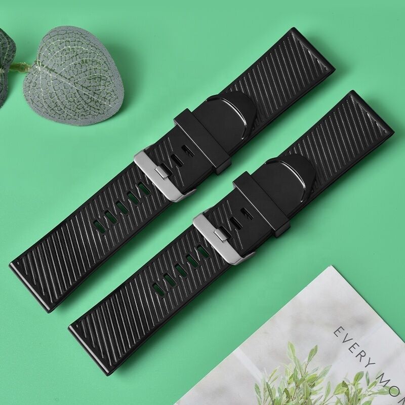 SHX AeroGrid 22mm TPU Smartwatch Strap With Custom 3D Logo